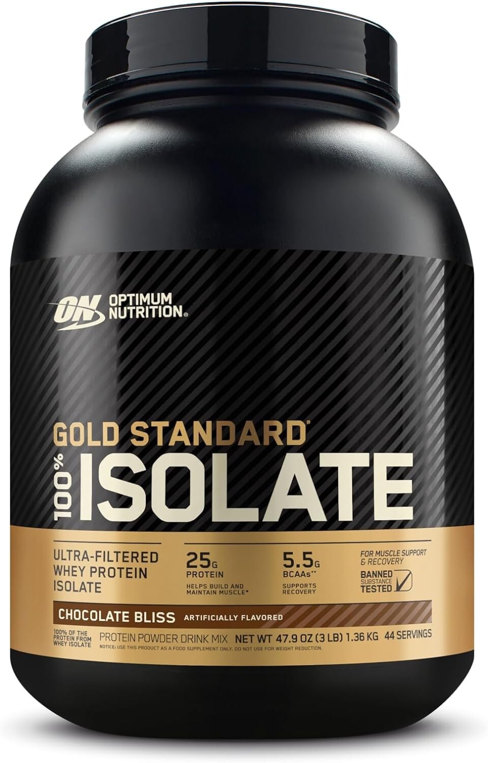 Gold Standard 100% Isolate, Chocolate Bliss, 3 Pounds, 44 Servings Packaging …