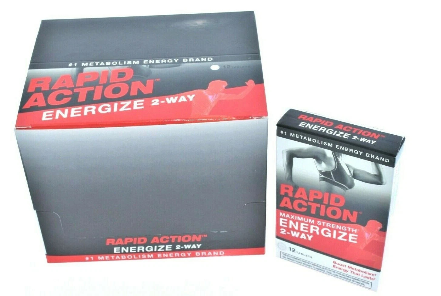 VITA Rapid Action Energize 2-Way – 12 Pack (144 Tablets Total)