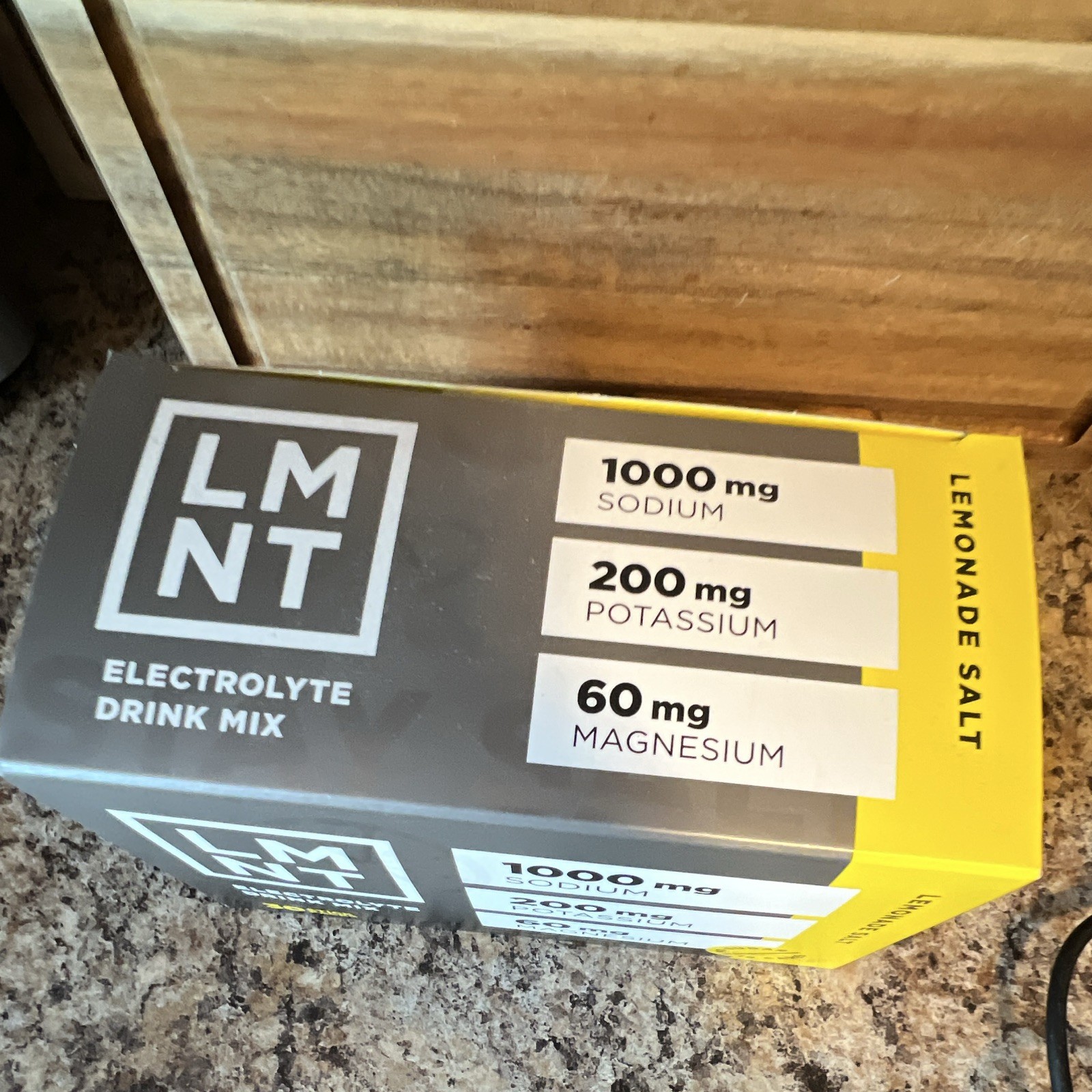 LMNT Electrolyte Drink Mix Powder Lemonade Salt, Zero Sugar, 30 Stick Packs