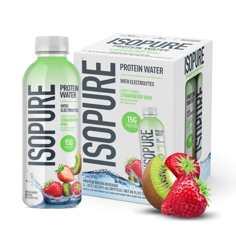 Ready to Drink Strawberry Kiwi 15g Clear Protein Water with Electrolytes –