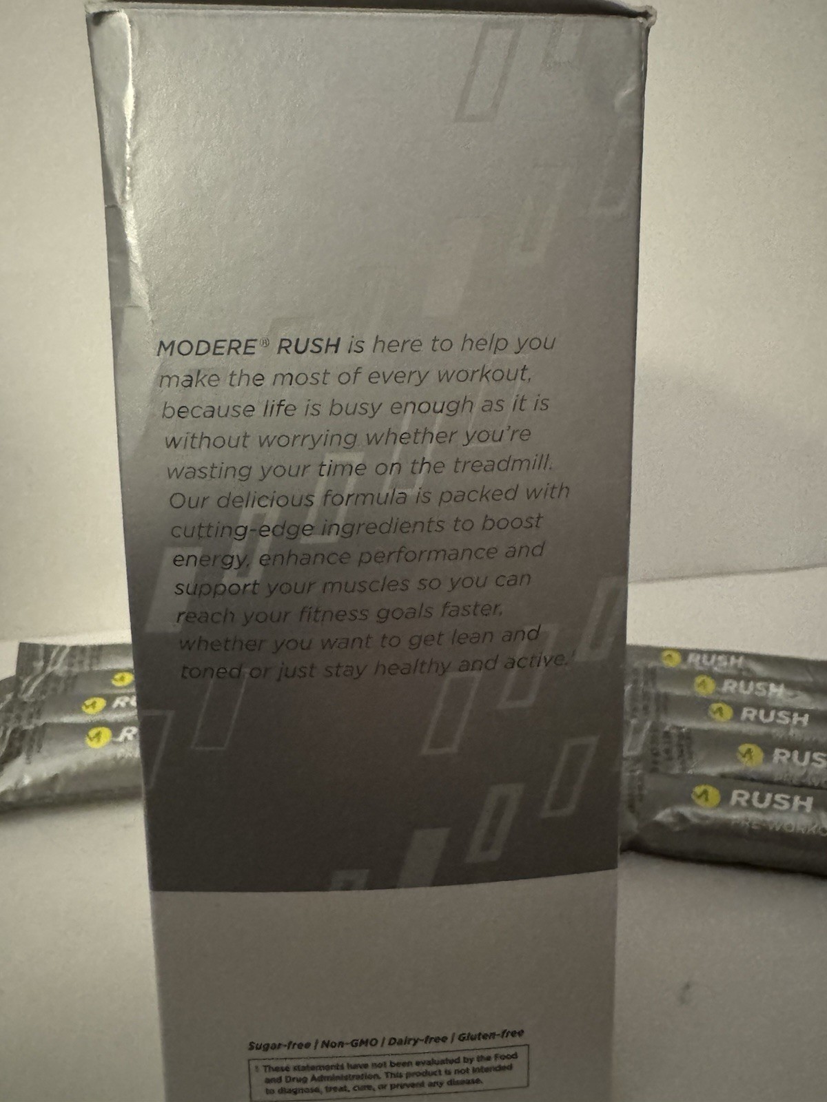 PRE Workout Modere Fitness Rush ~ Increased Performance, Enhanced Energy 29 Pkts
