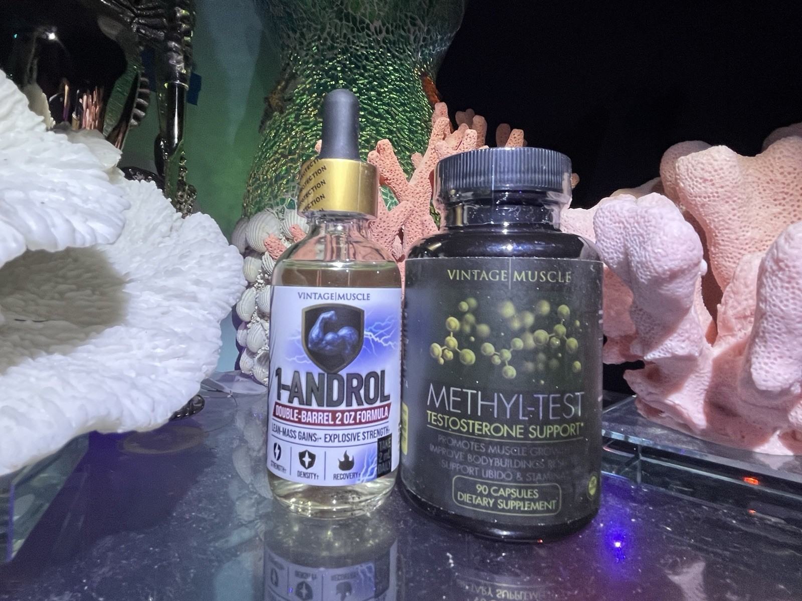 1-Androl Stack Muscle/Strength Gains 2 Step Pre Cursor By Vintage Muscle 💪💧