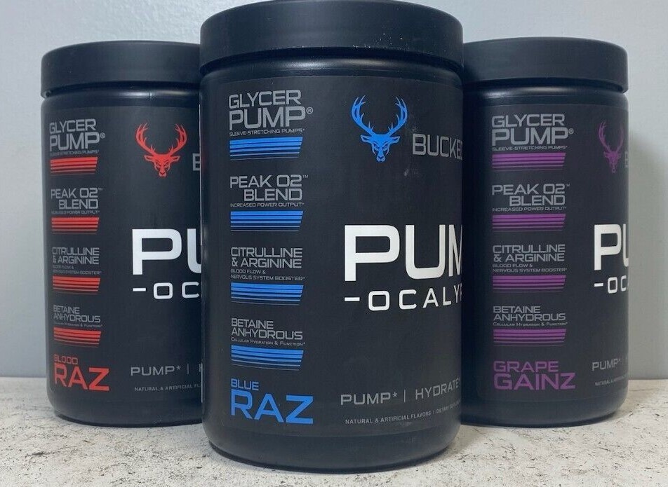 Bucked Up PUMPOCALYPSE Pump Hydrate Endure Dietary Supplement 30 Scoops USA Made