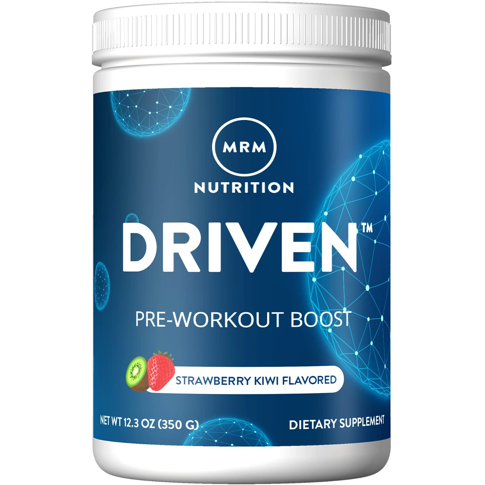 Pre Workout Powder – Energy & Focus Boost – 29 Servings, Strawberry Kiwi, Vegan,