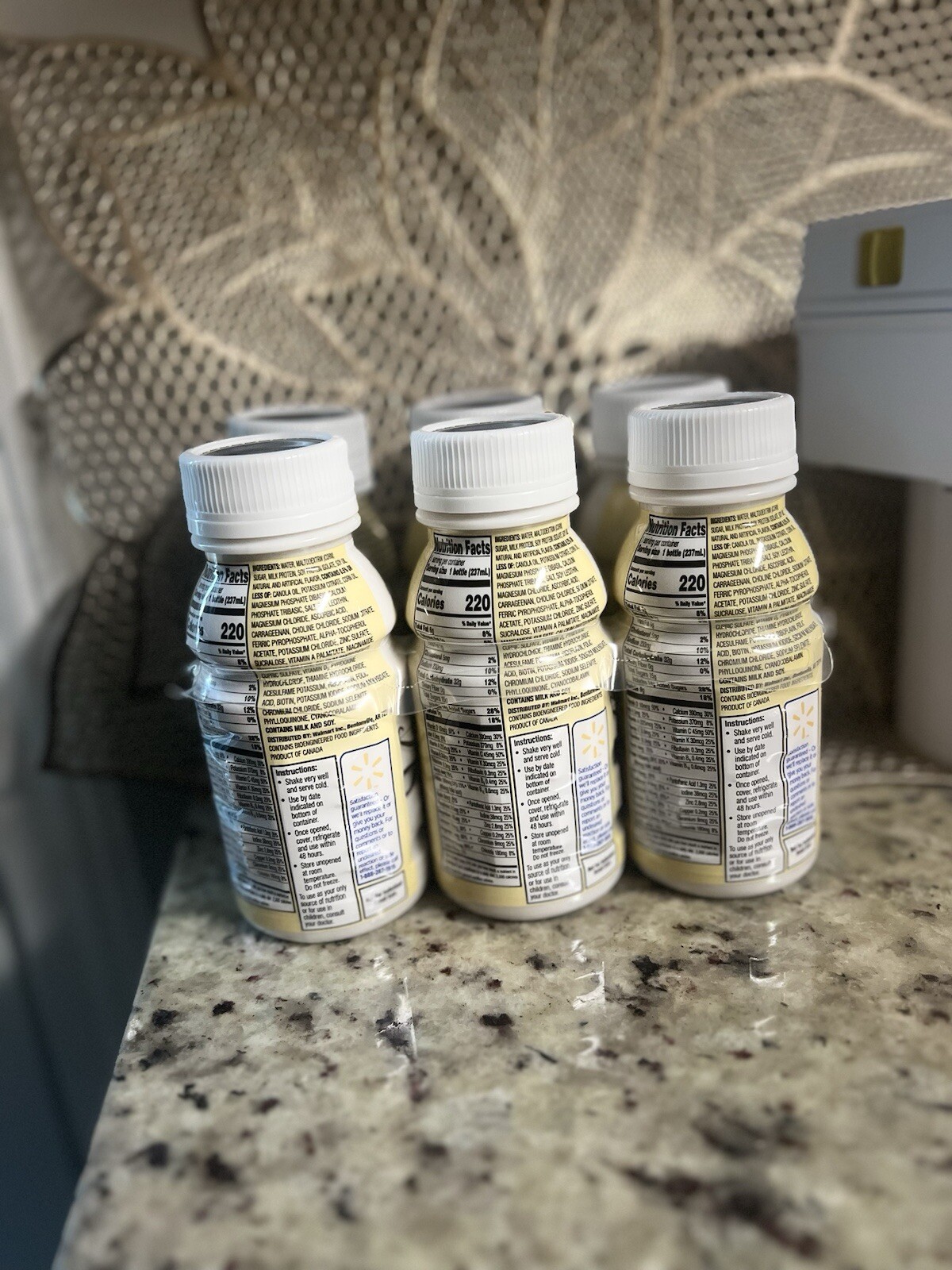 Equate Nutritional Shake Original Complete Nutrition Drink Vanilla 8FL Oz(237ml)