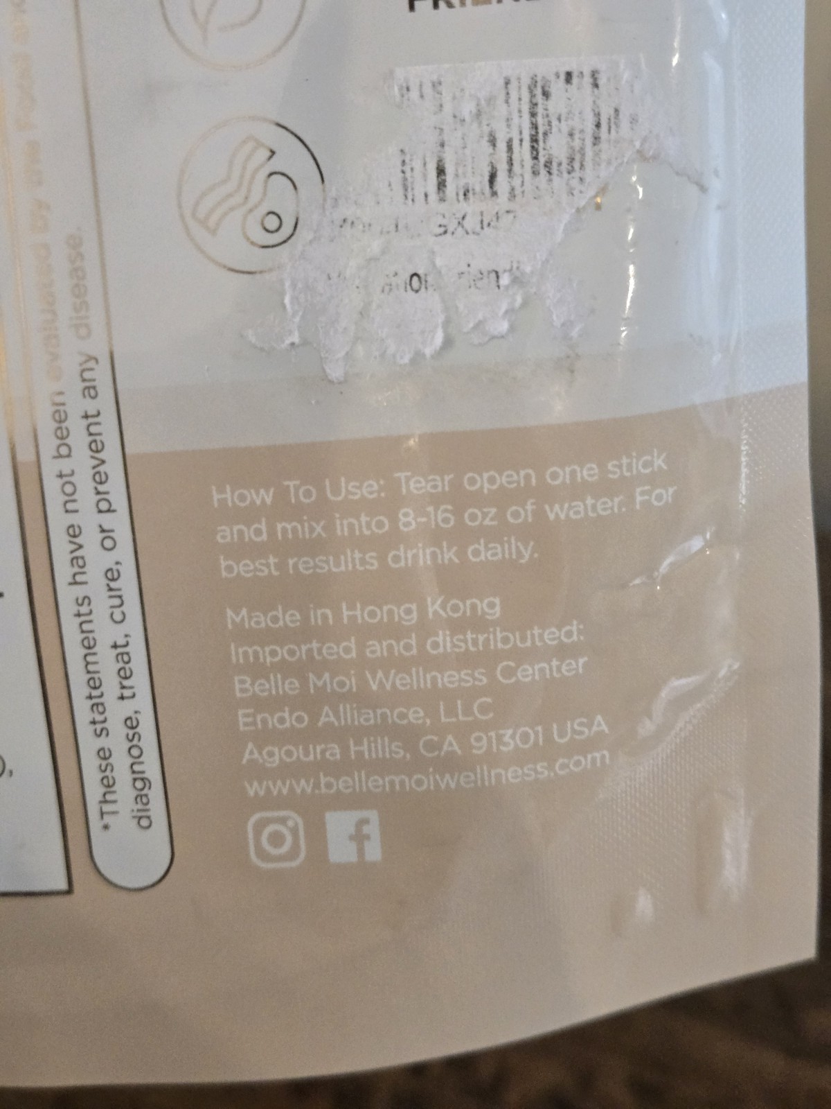 42 ct Belle Moi Electrolyte Hydration Lemon 🍋 Mix BB 4/26 Retails $99 B202