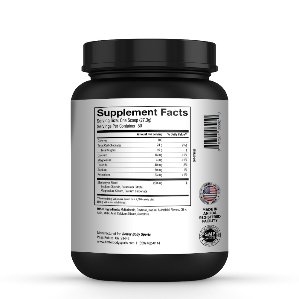 Bodyform Recovery & Hydration – Summer Punch -Electrolyte Matrix – 50 Servings