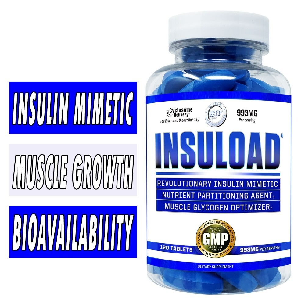 Hi-Tech Pharmaceuticals Insuload GDA Nutrient Partitioning Agent 120 Tablets