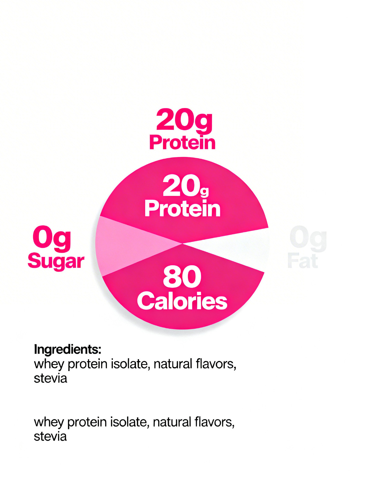 20g Clear Protein Whey Isolate Power Collagen Protein Blend I Grass Fed Protein
