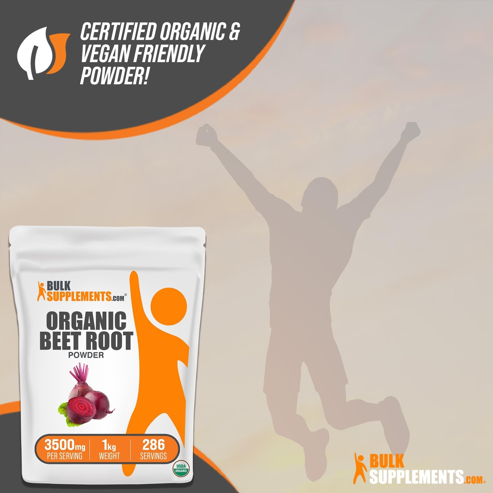 BulkSupplements.com Organic Beet Root Powder – Beet Powder Organic, Beetroot …
