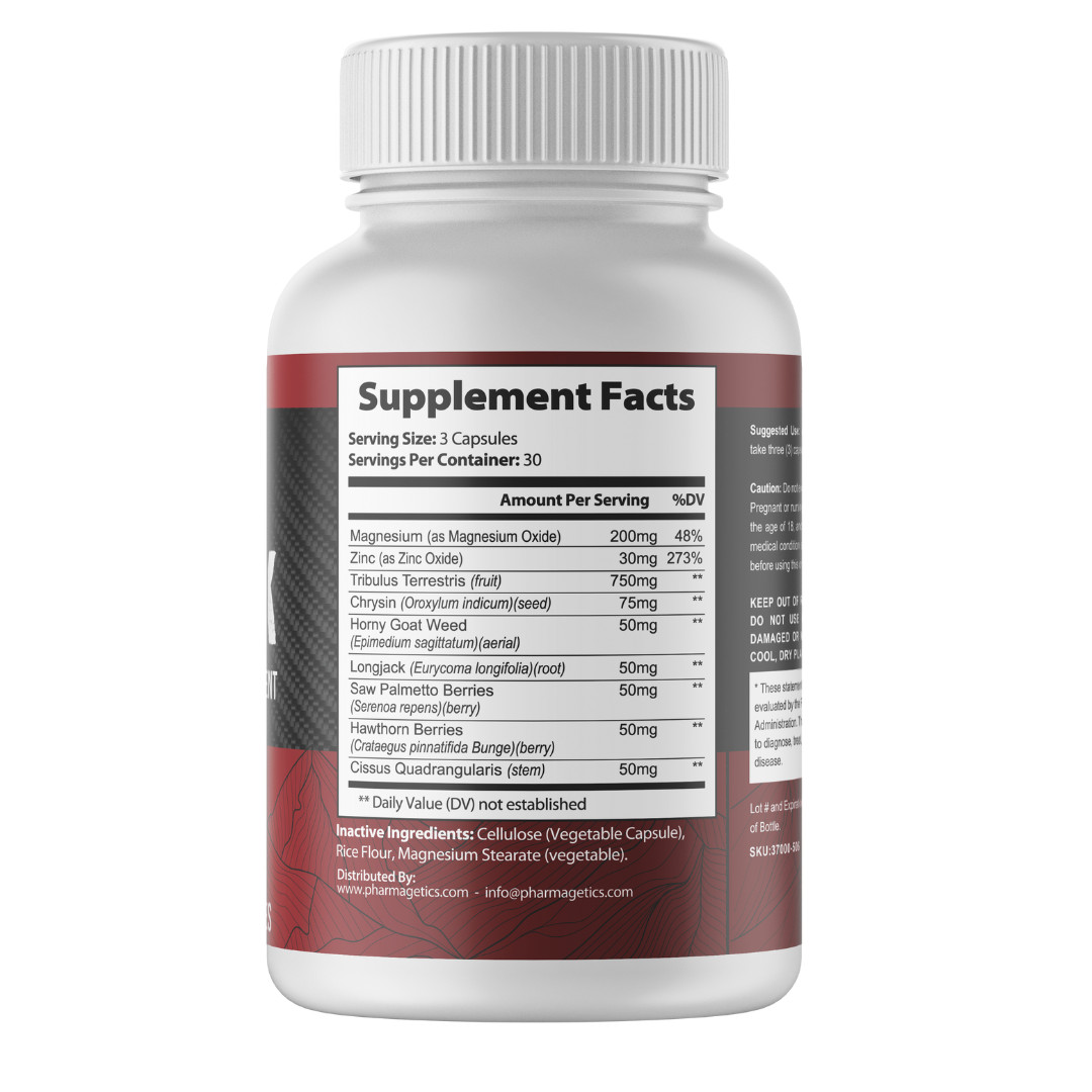 Endopeak Peak Performance Supplement 12 Bottles 1080 Capsules