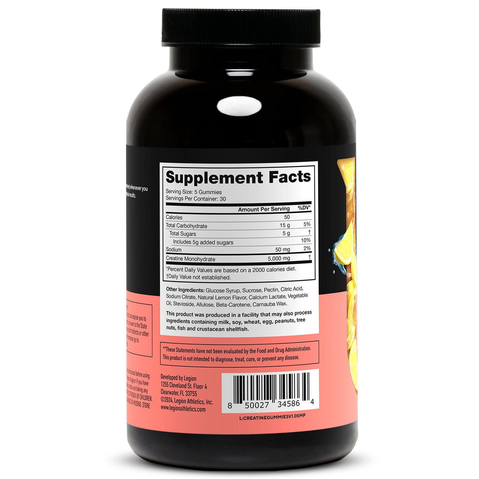 Creatine Monohydrate Gummies – Clean Creatine Gummies for Muscle Gain, Improv…
