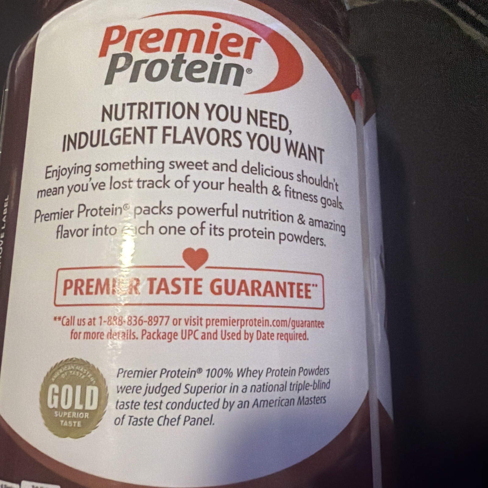 Chocolate Protein Powder Supplement 30G Protein 17 Servings Gluten Free