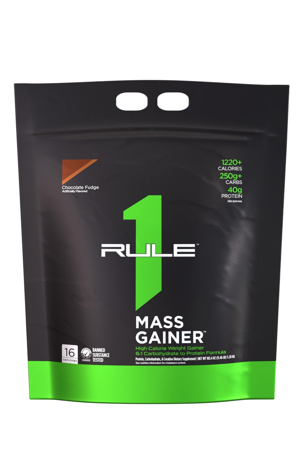 Rule 1 Proteins Mass Gainer HighCalorie Weight Gain Formula with 1,220+ Calo…