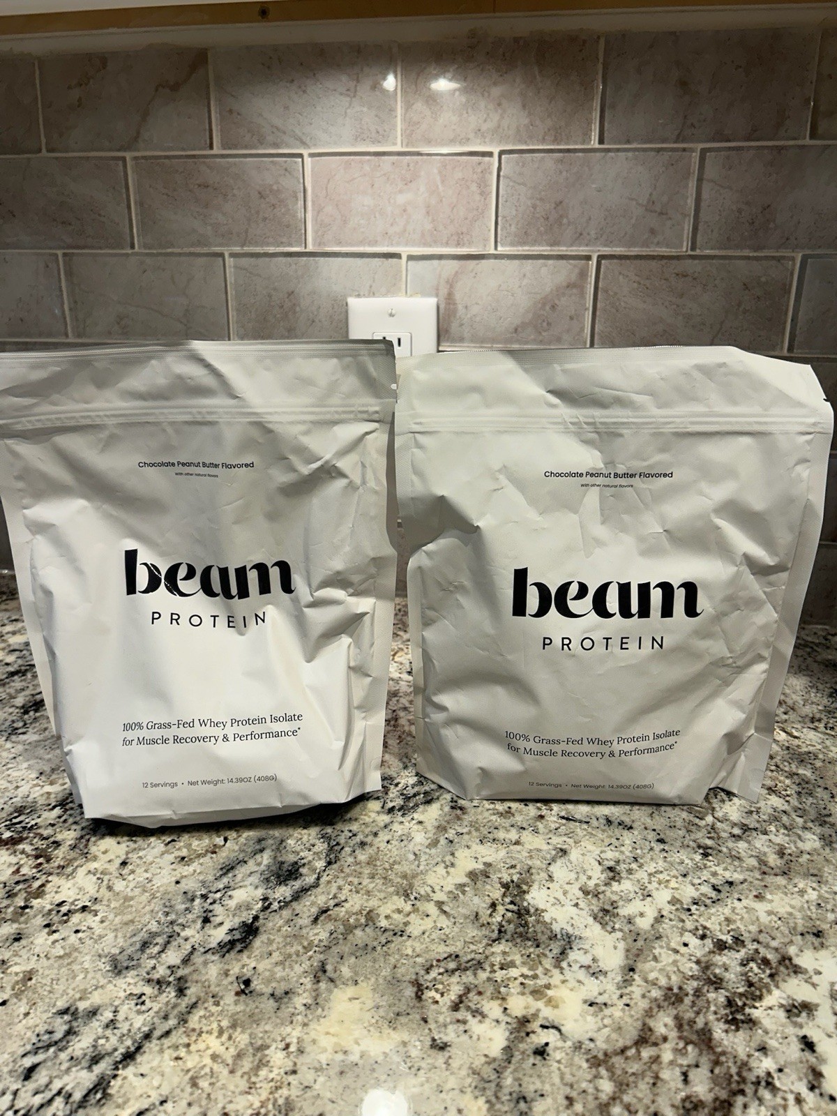 beam Grass-Fed Whey Protein Isolate 14.39 oz