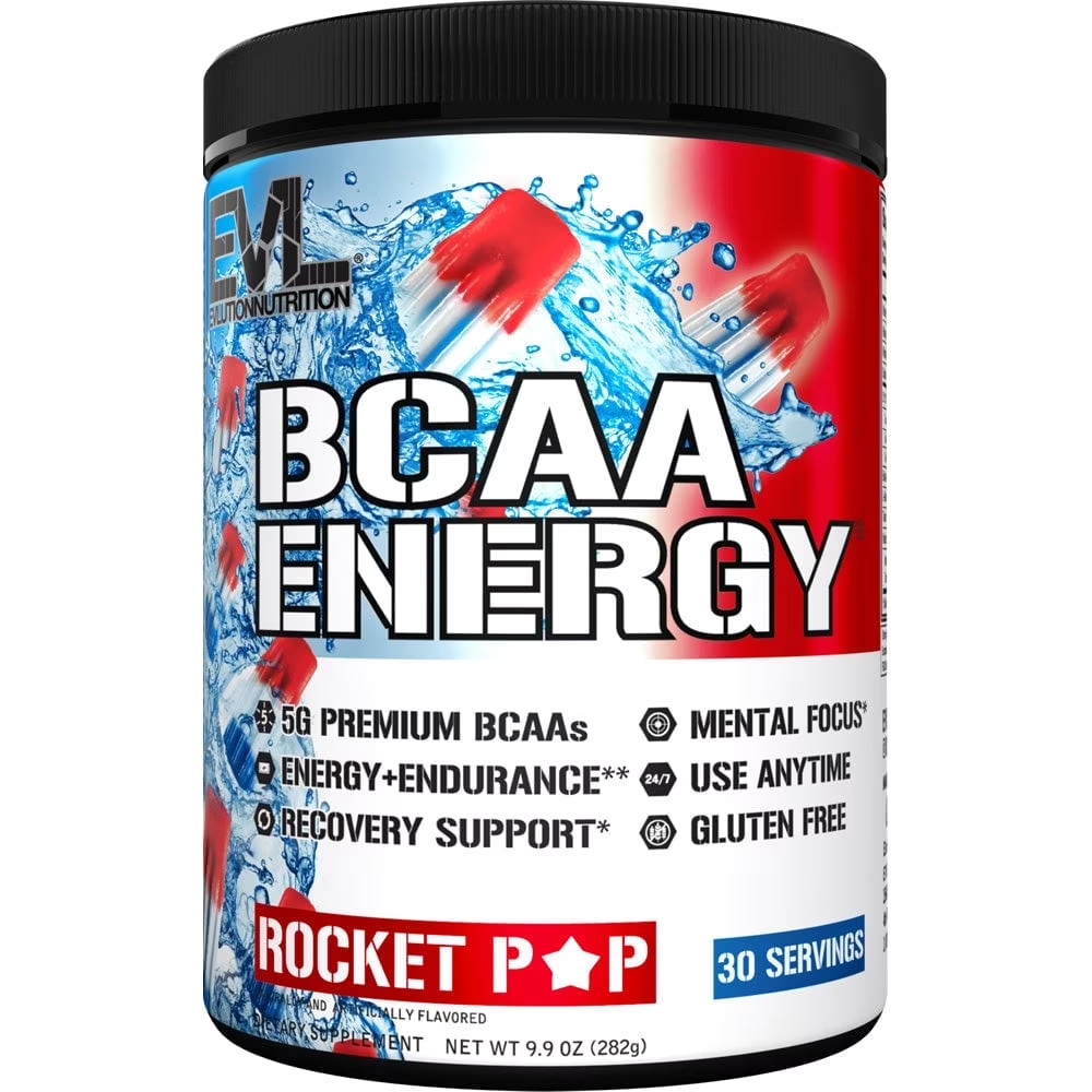 BCAA Powder – Pre Workout BCAA Energy Powder 30 Servings – EVL BCAA Amino Acids