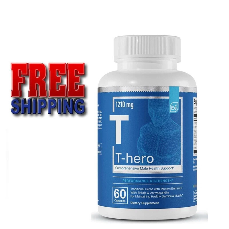 Basic elements T-Hero 1210 Mg for nutritional deficiencies Boost energy, 3 Pack.