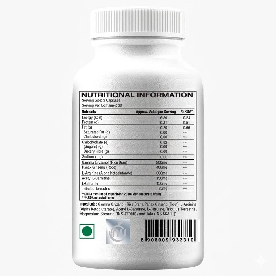 CrazyBulk Decaduro Stack Recovery Energy Workout 90 capsules Pack of 1