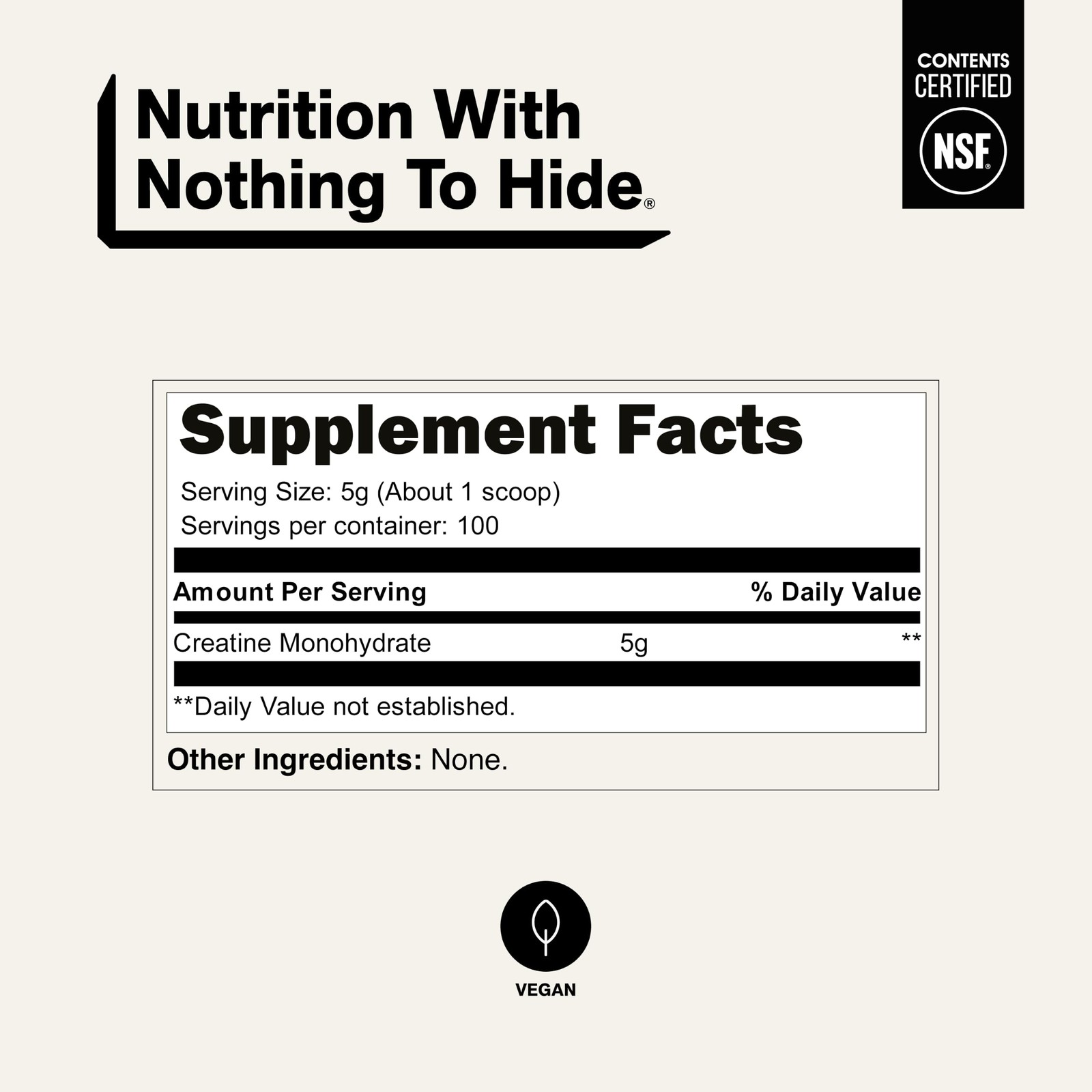 NAKED Pure Micronized Creatine Monohydrate 100 Servings (Pack of 1), Blue