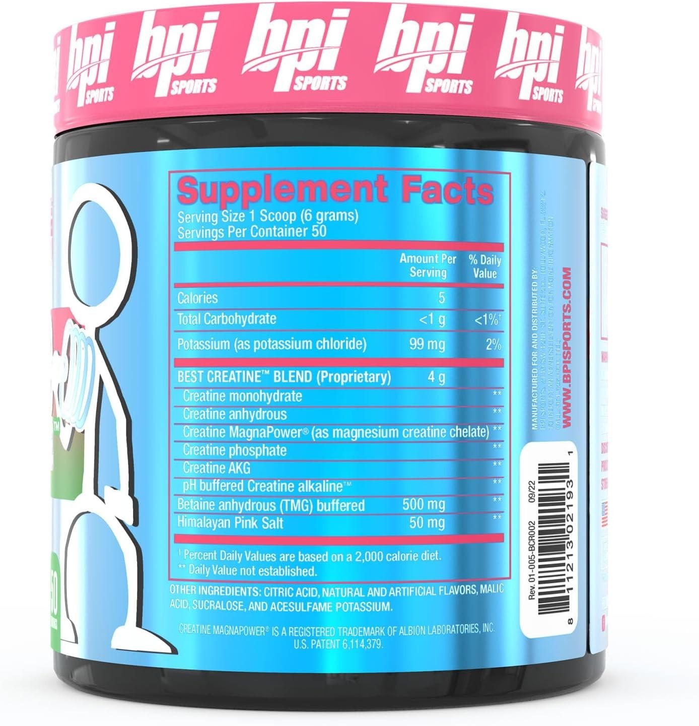 BPI Sports – Best Creatine Watermelon 300 grams- Muscle Growth – ***CLUMPY***