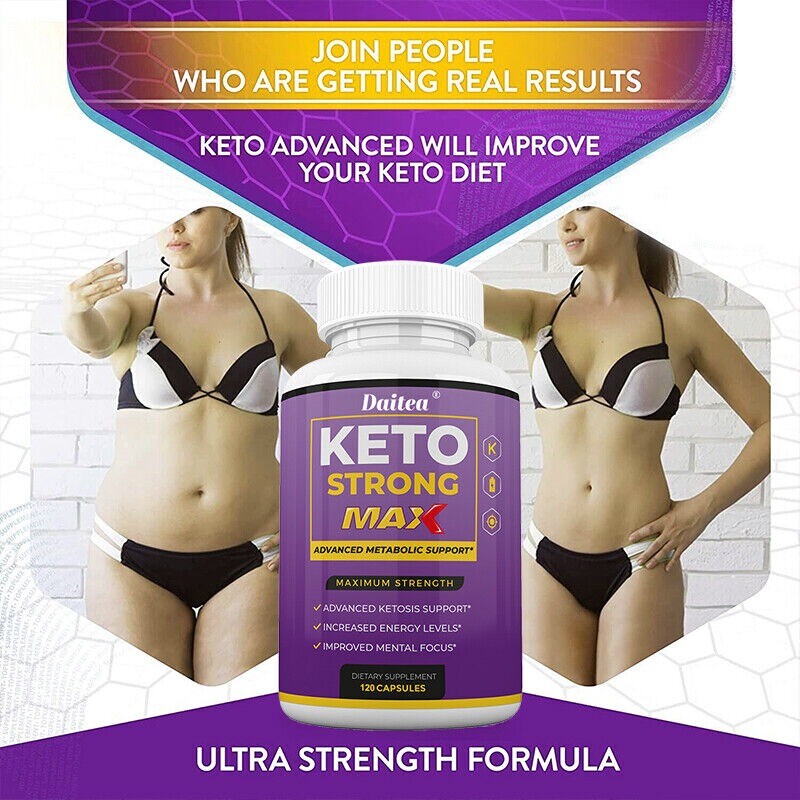 Keto Supplement 1200 Mg Boosts Energy Weight Management