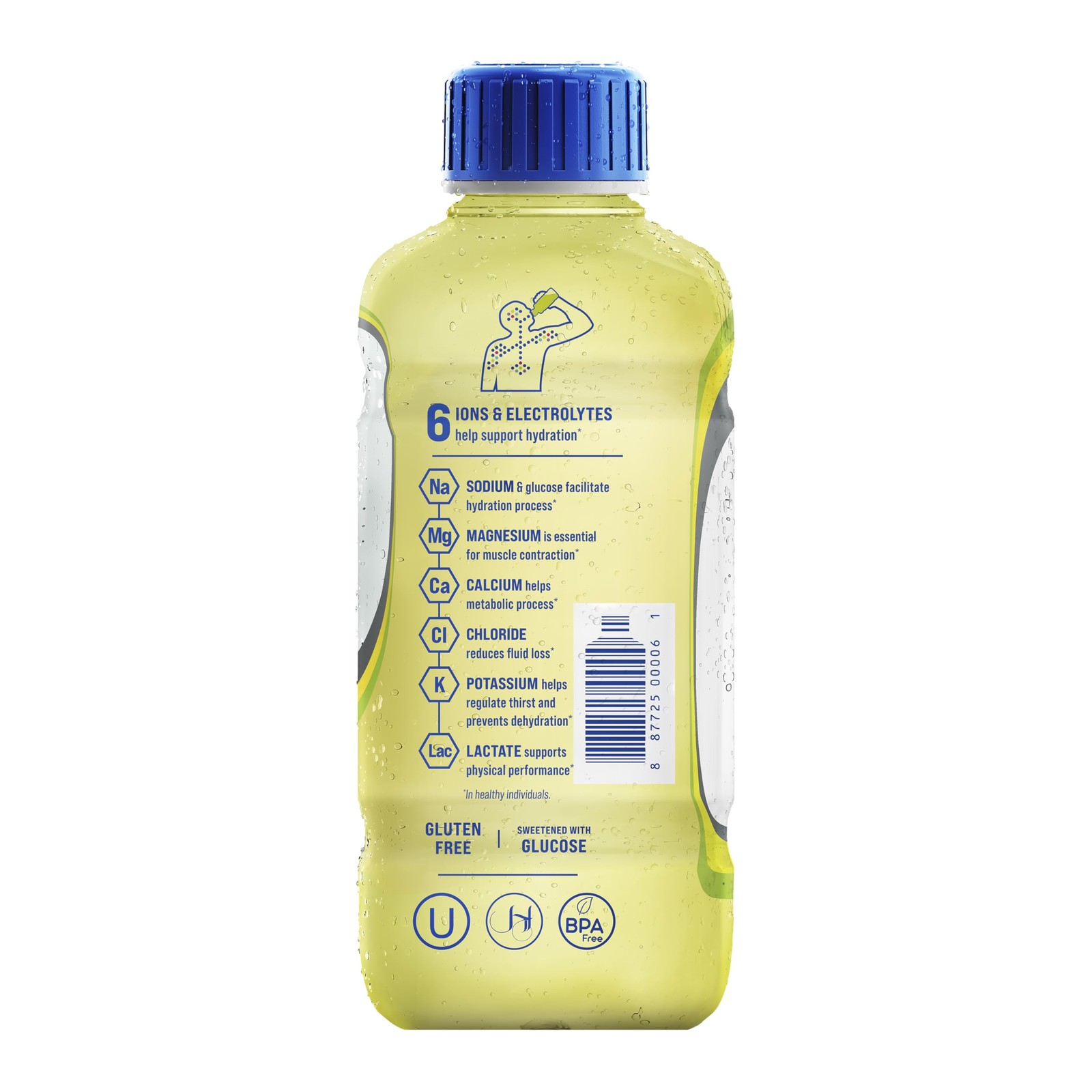 Electrolit, Electrolyte Beverage, 21 FL Oz (Pack of 12), Lemon-Lime