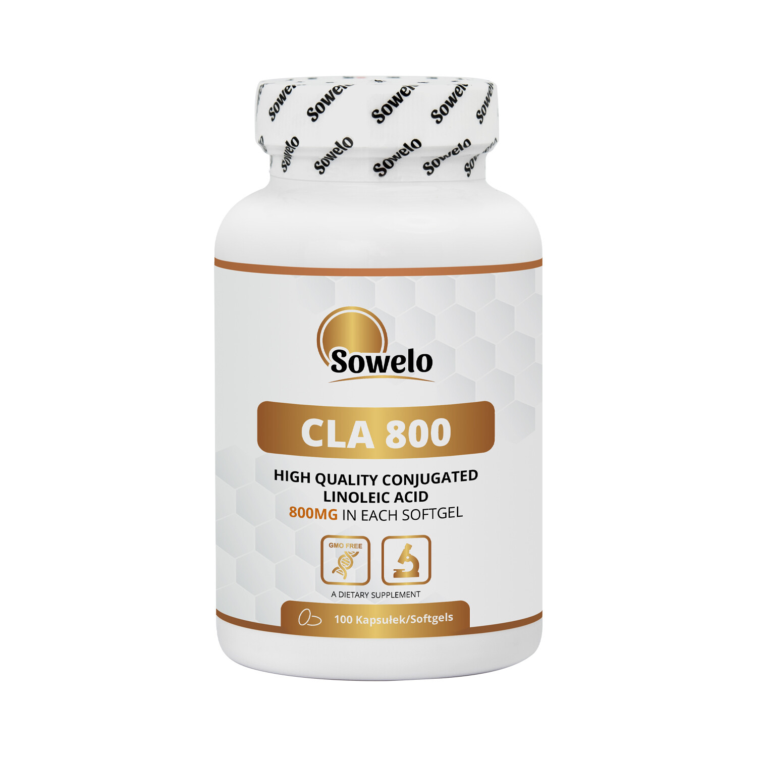 SOWELO CLA 800mg Softgels Conjugated Linoleic Acid Fat Loss