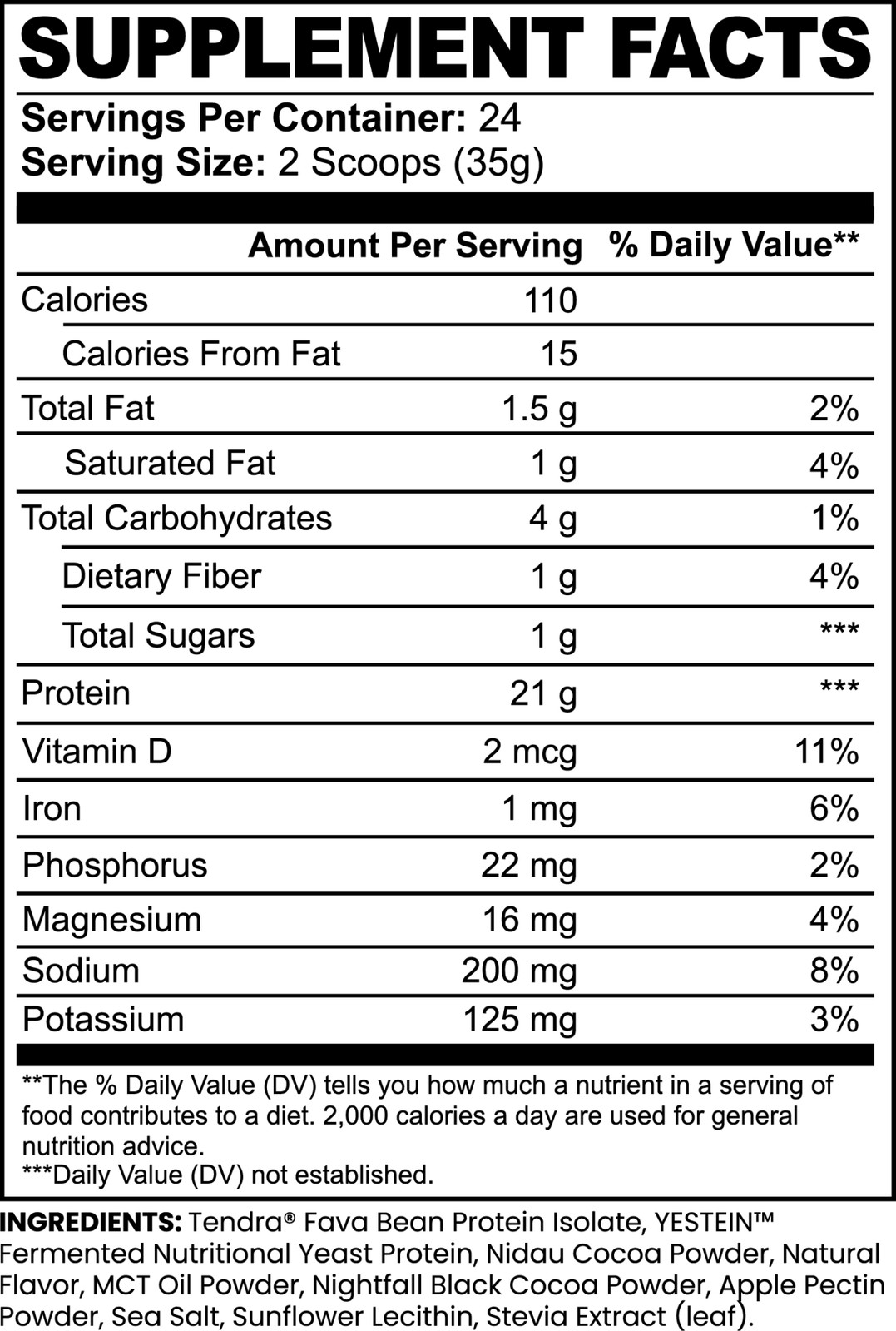 PURE LIFE Vegan Protein (Chocolate) – 48 servings