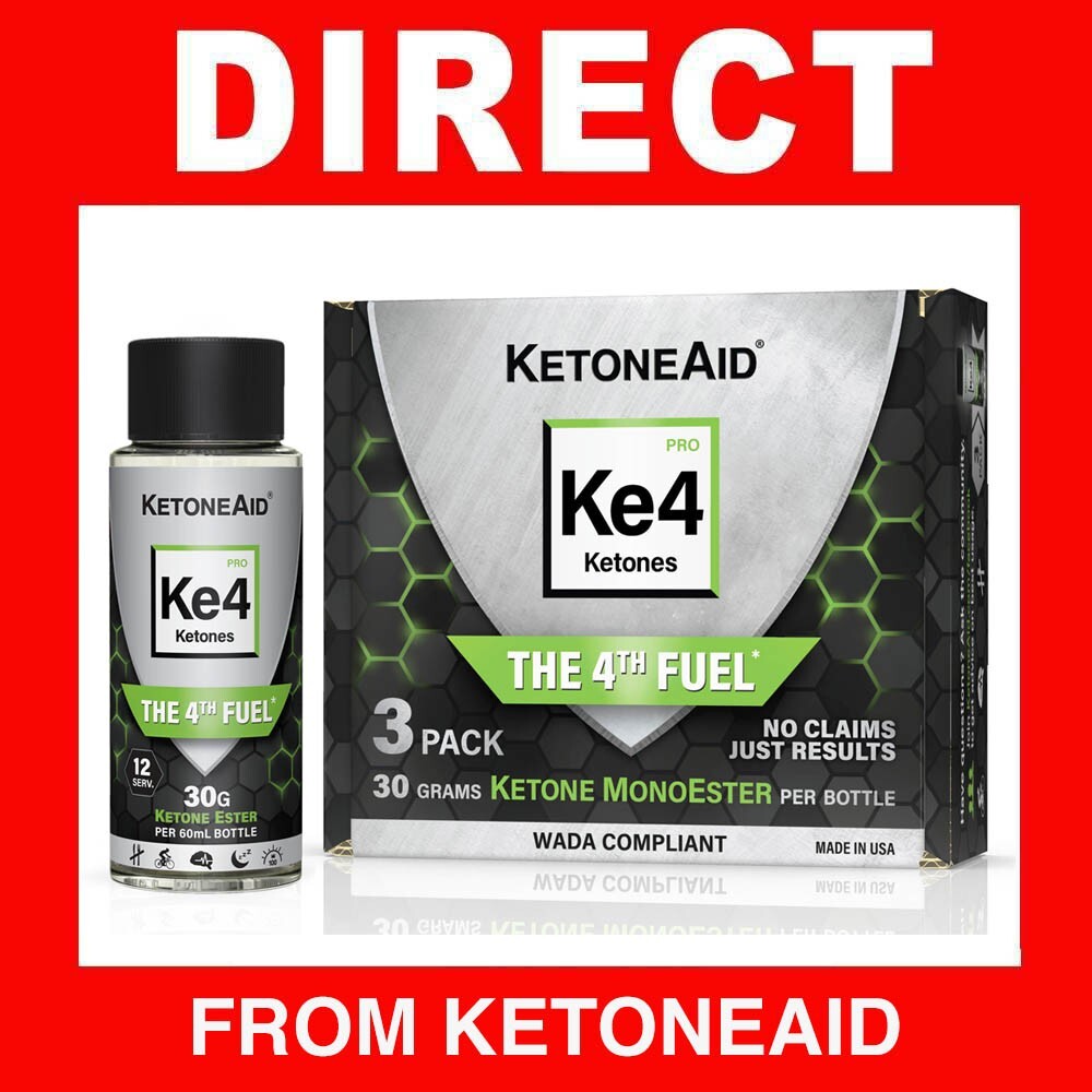 KetoneAid KE4 Ketone Ester Direct from Manufacturer- BEWARE OF FRAUD