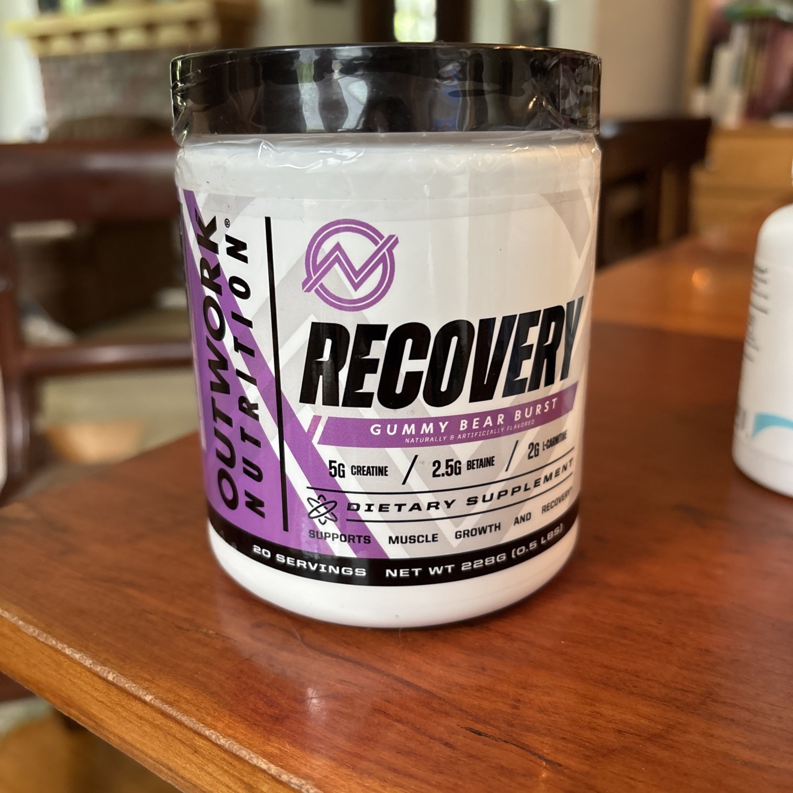 Outwork Nutrition Recovery Gummy Bear Burst 20 Servings