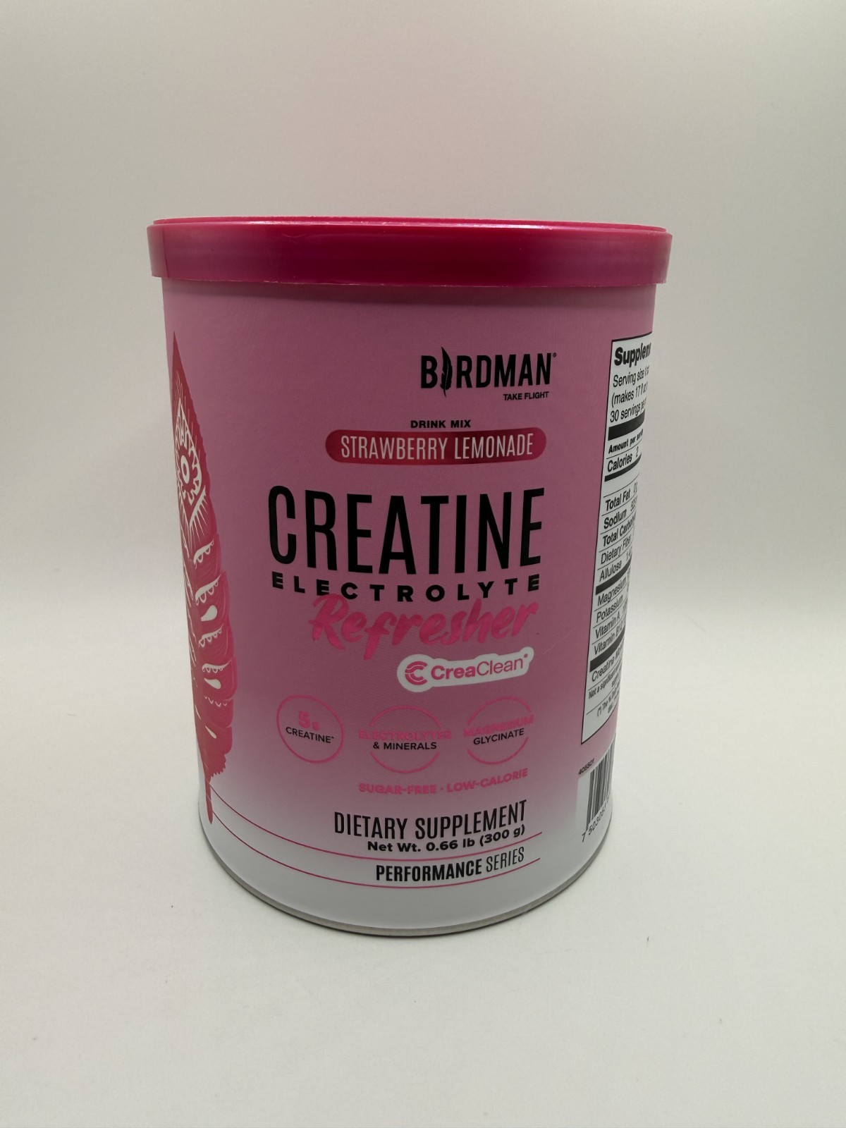 Birdman Creatine + Electrolyte Powder Strawberry Lemonade Creatine – Brand New