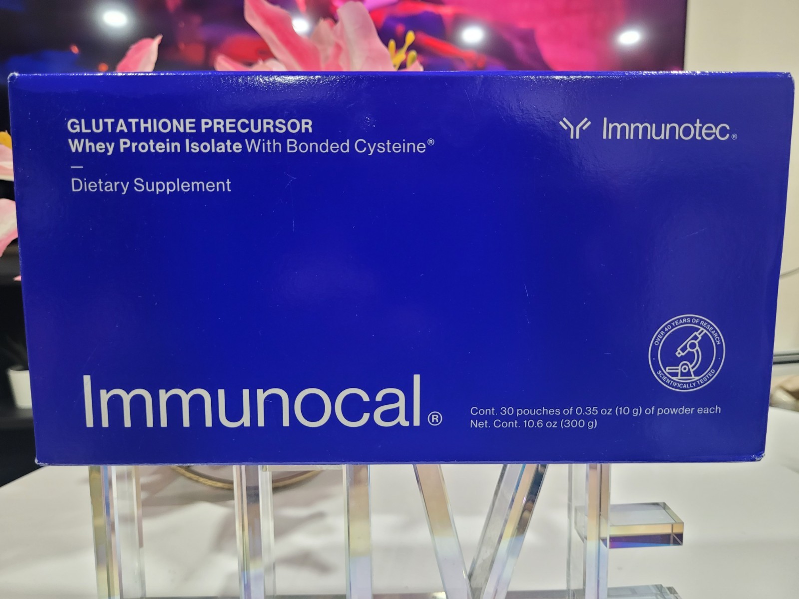 Immunocal Classic Blue Regular Glutathione Precursor, 30 Pouches free shipping..