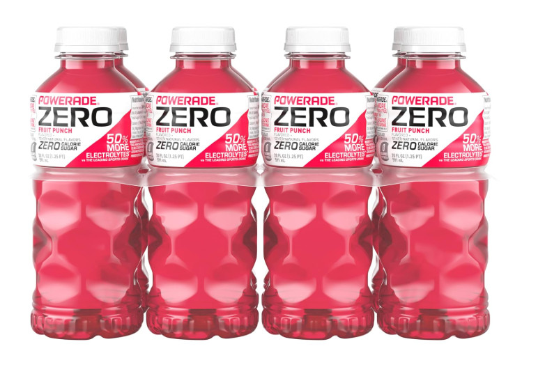 POWERADE ZERO Fruit Punch, 20 fl oz, 8 Pack