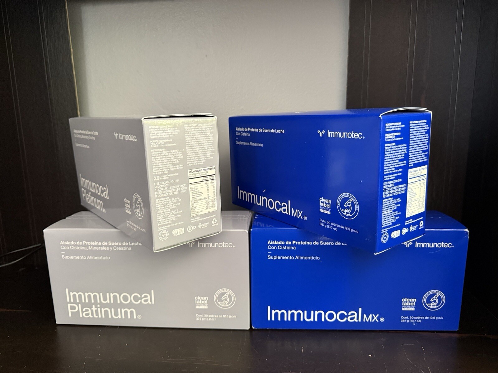 2 Immunocal Platinum 2 Immunocal Mx