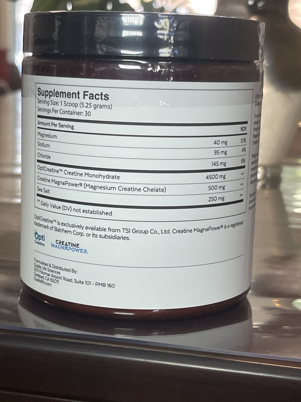 Qualia Creatine | Advanced Creatine Complex | 2 Sources + Magnesium | Optimiz…