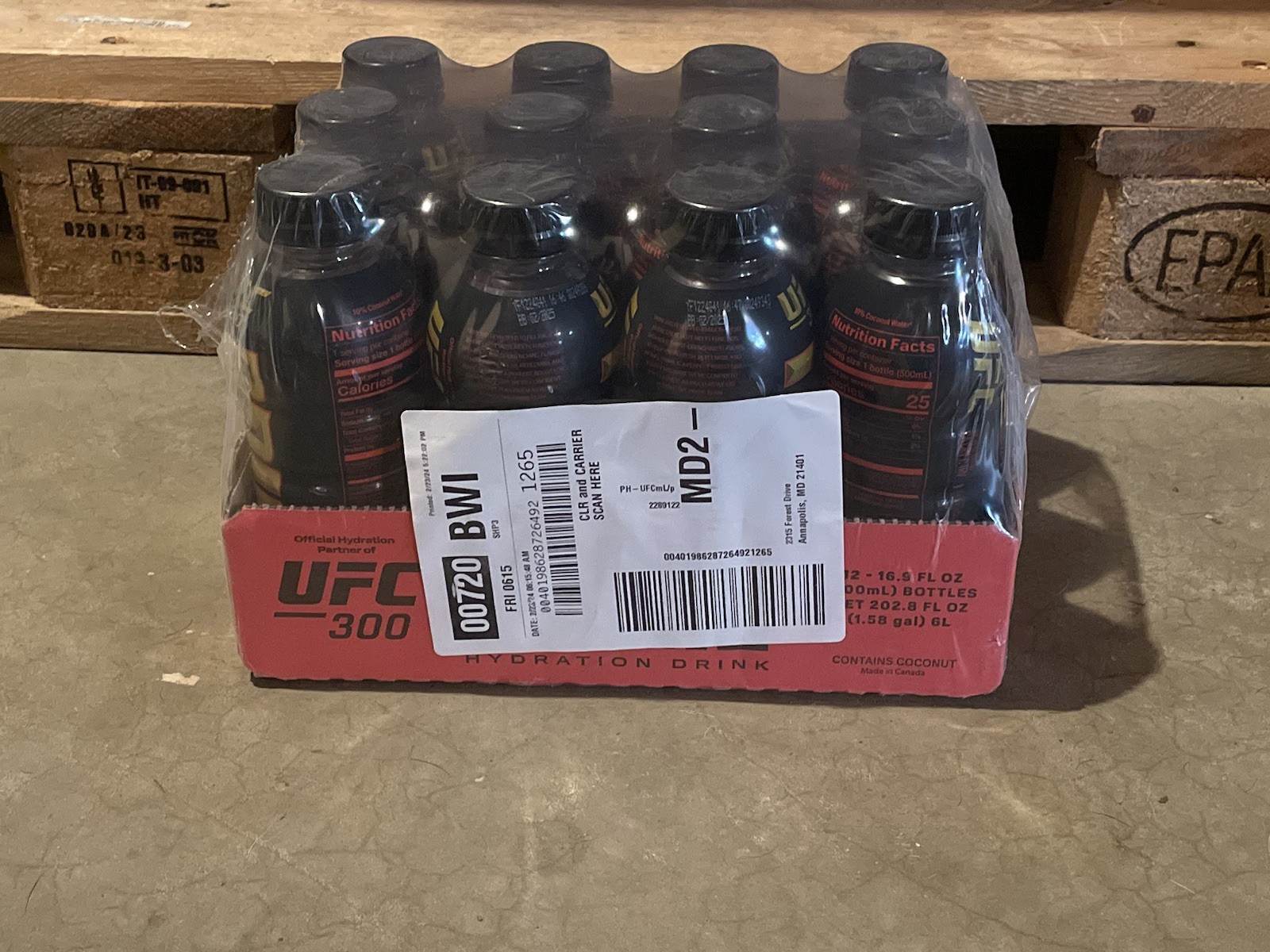 Rare Discontinued UFC 300 Prime Hydration