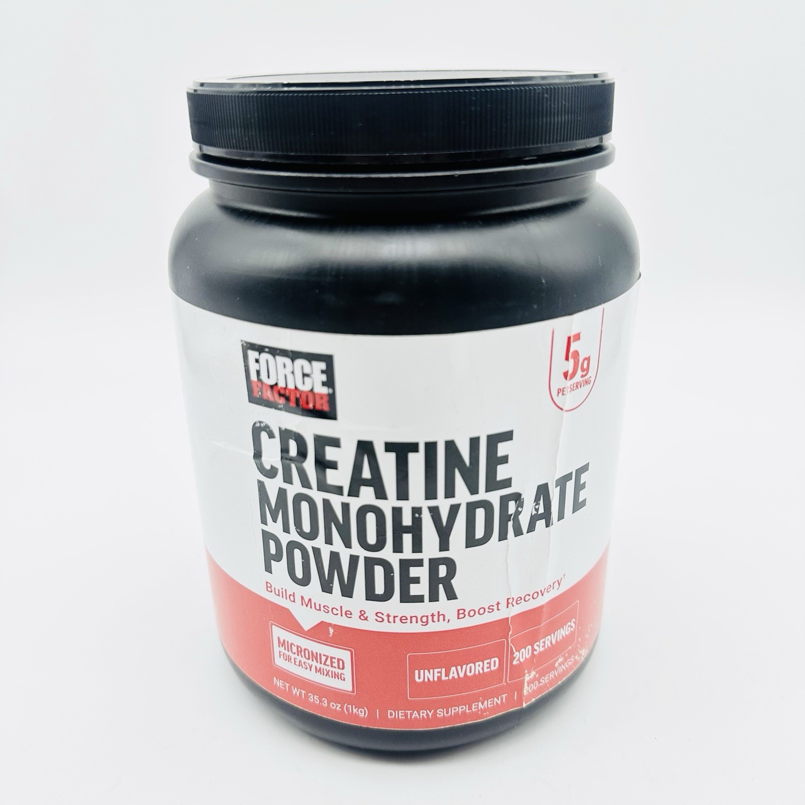 Creatine Monohydrate Powder, Unflavored, 35.3 oz (1 kg)