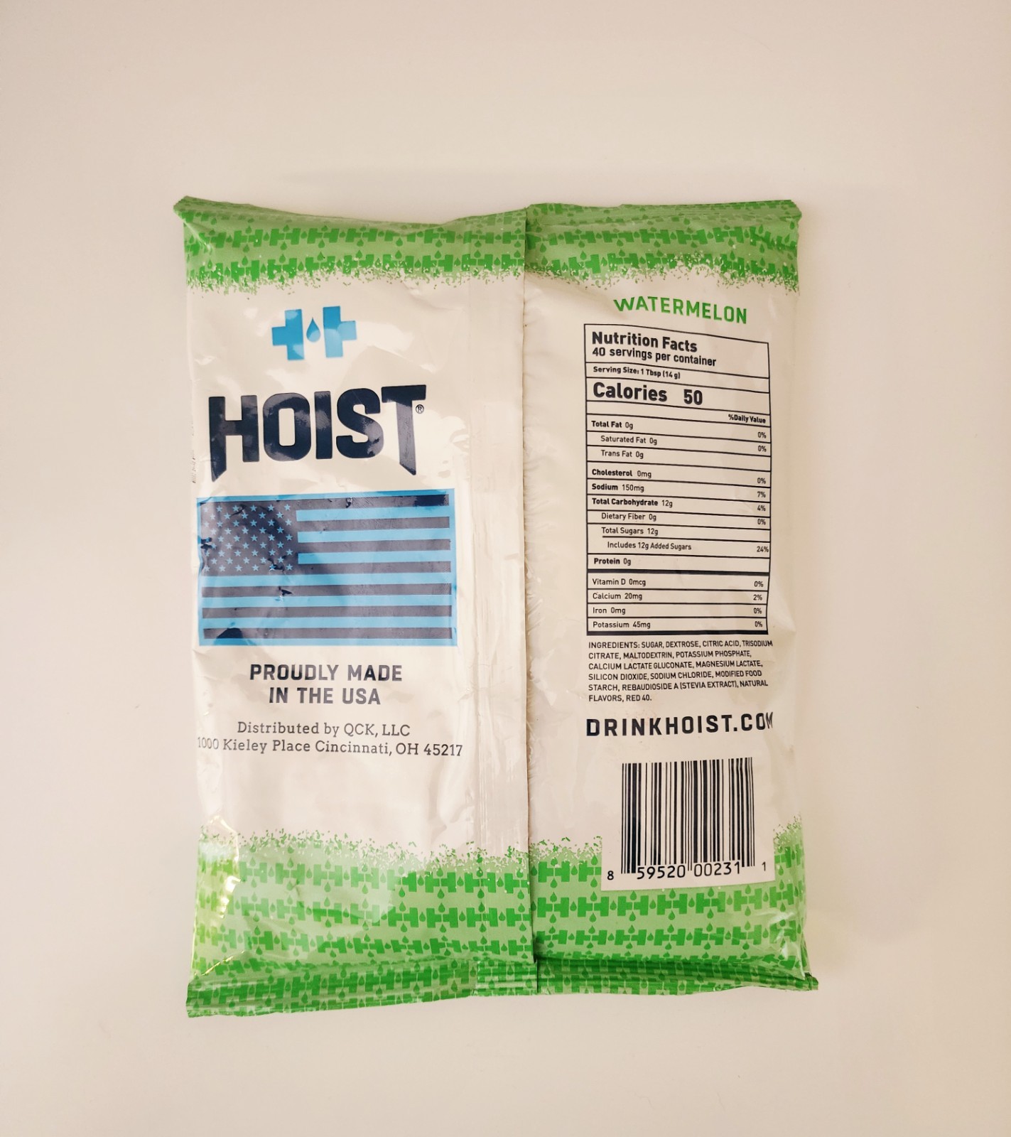 Hoist Military Hydration Electrolyte Powder 2.5 gallons-Watermelon