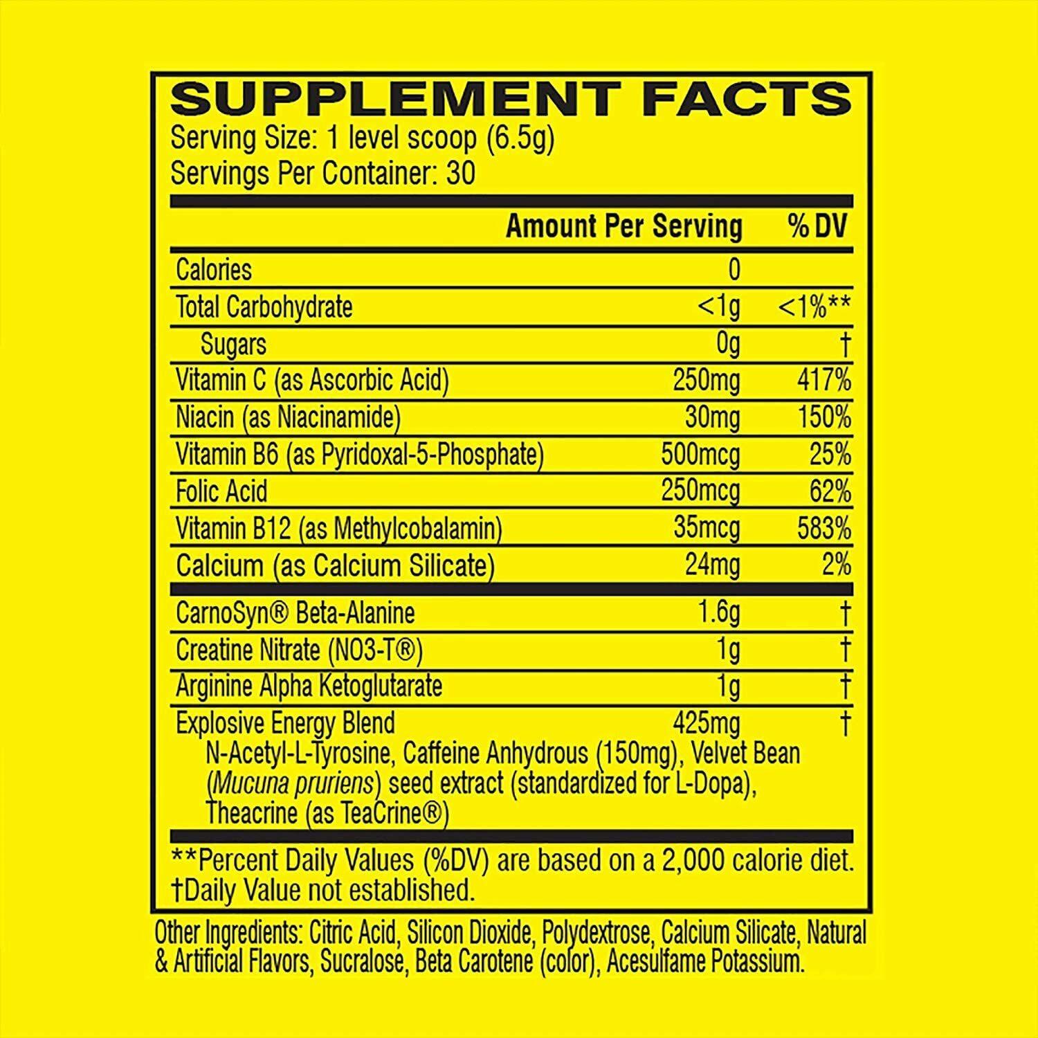 Cellucor C4 – ID Series – Preworkout – 30 Servings – JUICY CANDY BURST