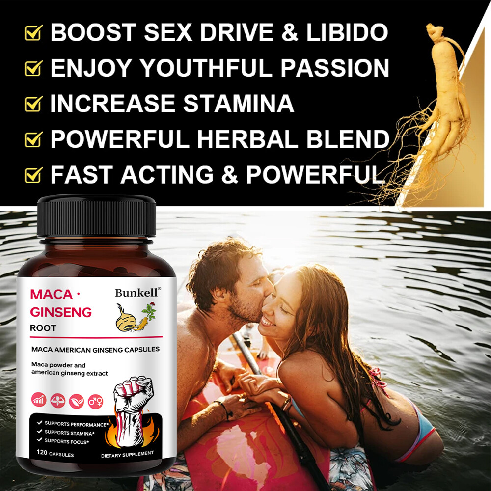 Maca Ginseng Root – Supports Mental Clarity, Energy + Endurance, Healthy Mood