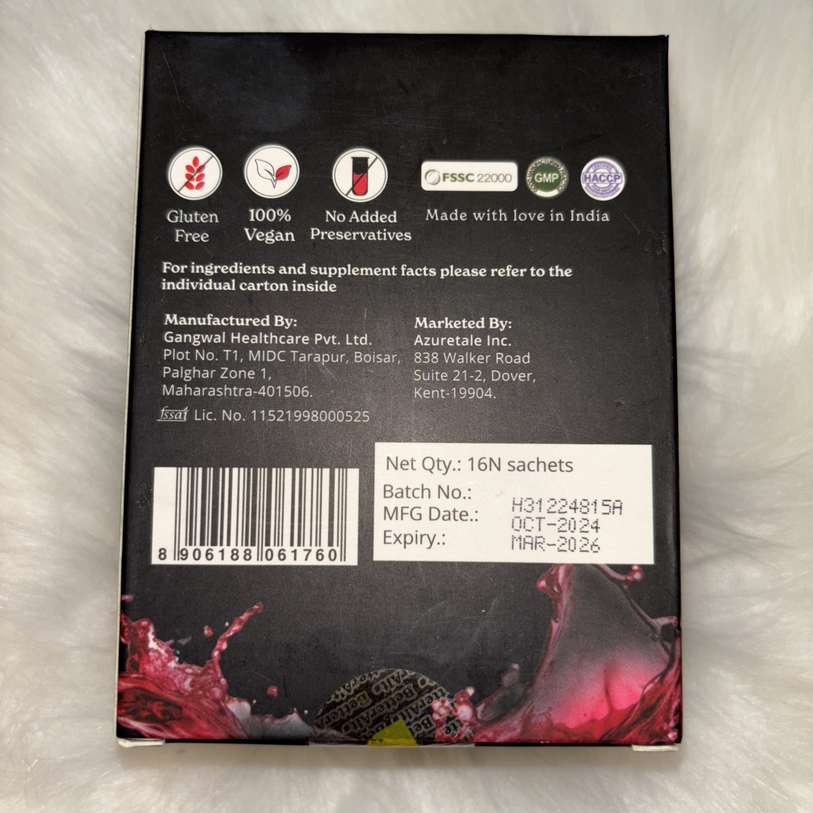 BETTER ALT ELECT HYPE POWDER MULTI FLAVOR VEGAN GF 16 pack BB 03/26