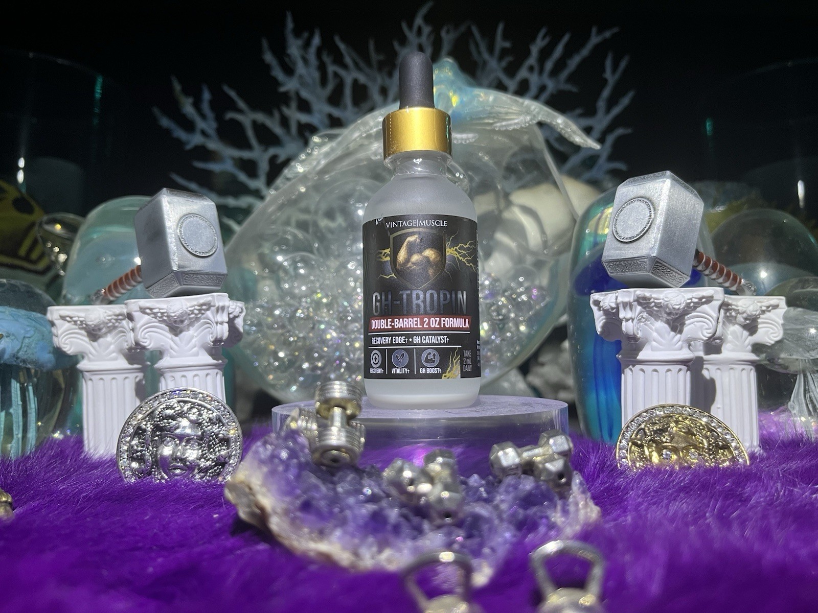 GH Secretion Amplifier Vial 4 Recovery,Growth &Gains By Vintage Muscle💪 🏛️🧪