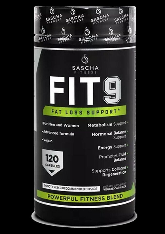 4 PACK FIT 9 FAT LOSS SUPPORT (120 caps) completely Original! By Sascha Fitness