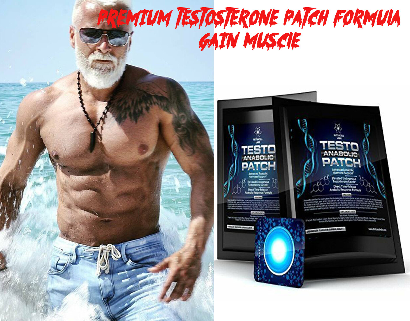 GAIN TEST AND MUSCLE PRO Hardcore Testosterone Booster $64.99