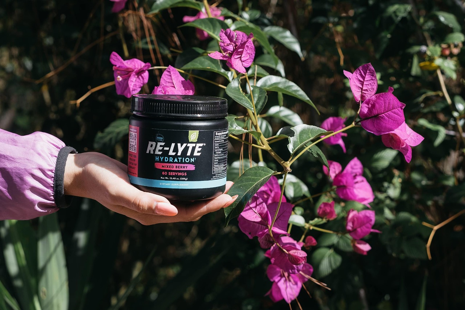 Electrolyte Powder Mix for Hydration – Mixed Berry Flavor, Energy & Recovery