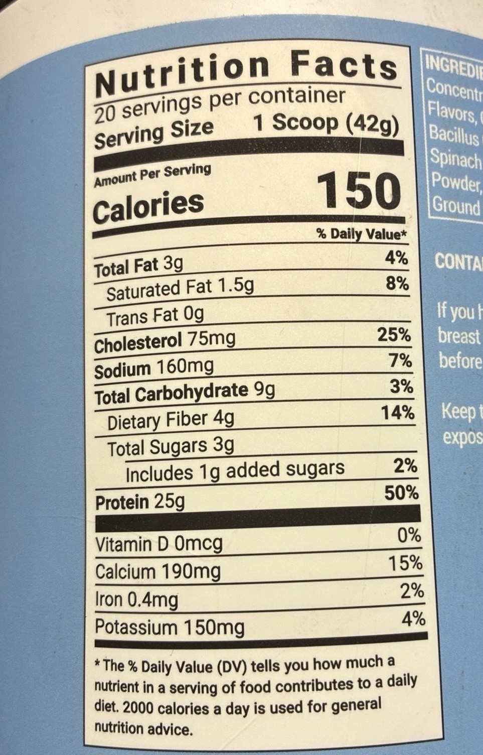 TrueFit Gut Healthy Protein Powder Vanilla Whey Meal Replacement Exp 12/26