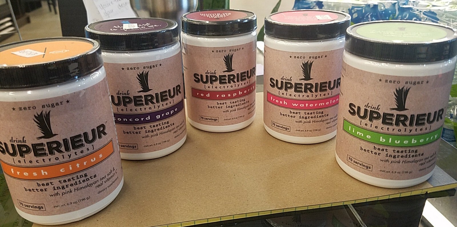 Superieur Electrolytes 70 serving Canister – YOU CHOOSE FLAVOR(S)
