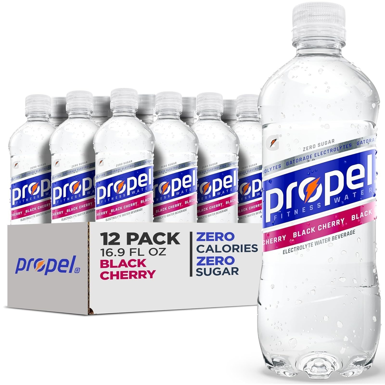 Propel Electrolyte Enhanced Water – 3 Flavor Variety Pack – 12 Bottles