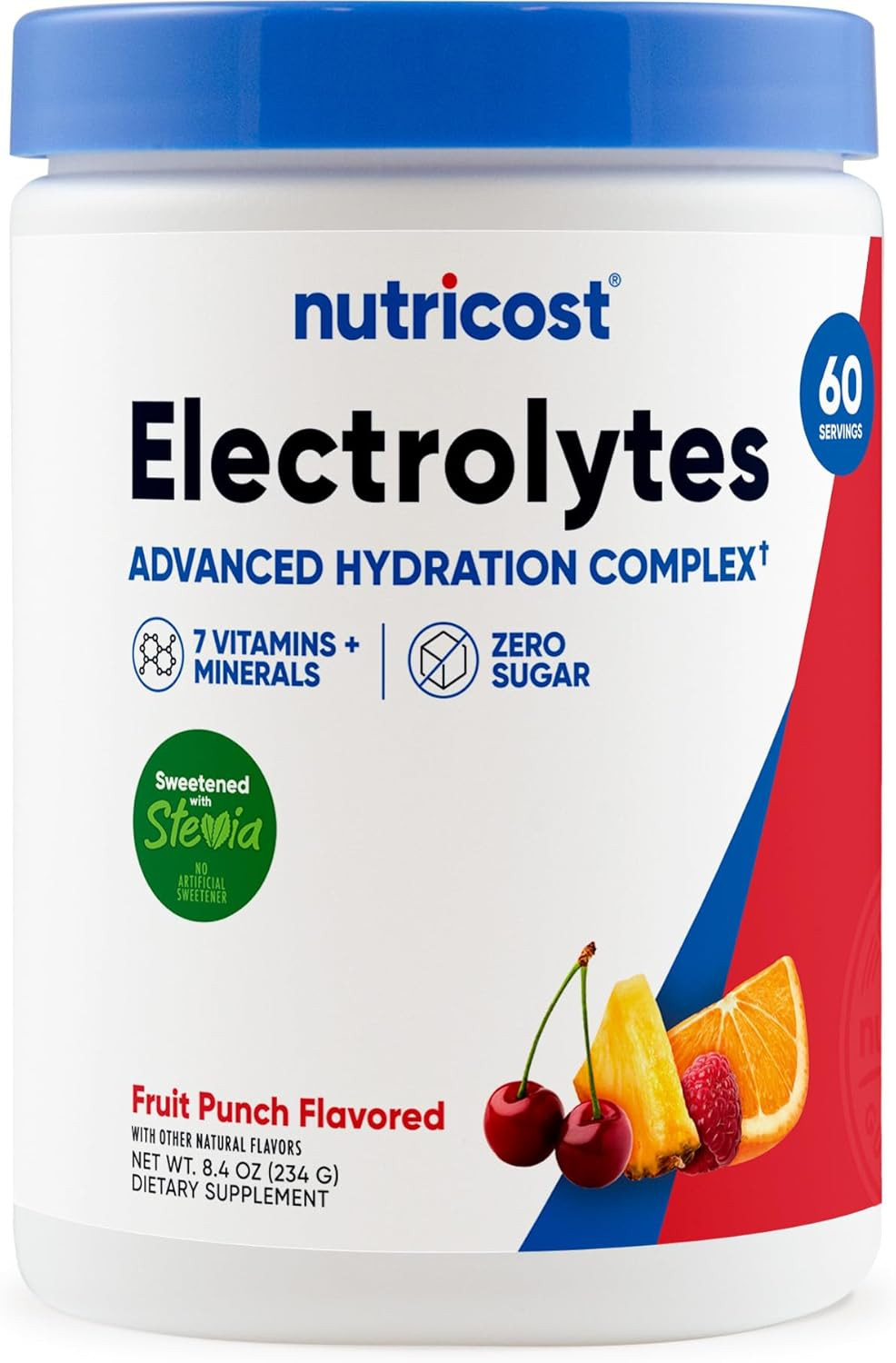 Electrolyte Complex Powder (60 Servings, Fruit Punch) – Hydration Supplement …