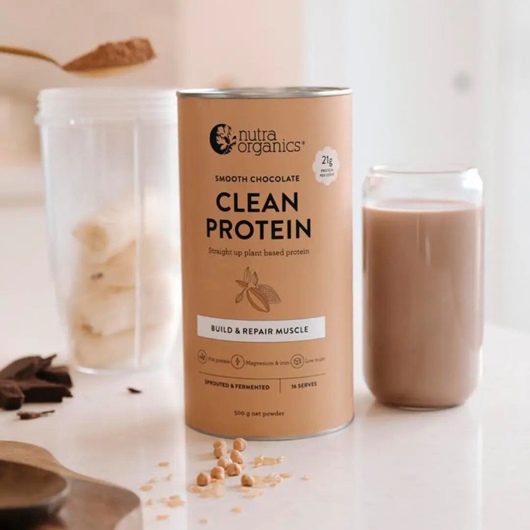 Nutra Organics, Clean Protein, 500g